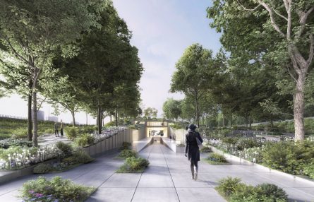 Entrée Funérarium Orée FUNECAP GROUPE Société des Crématoriums de France